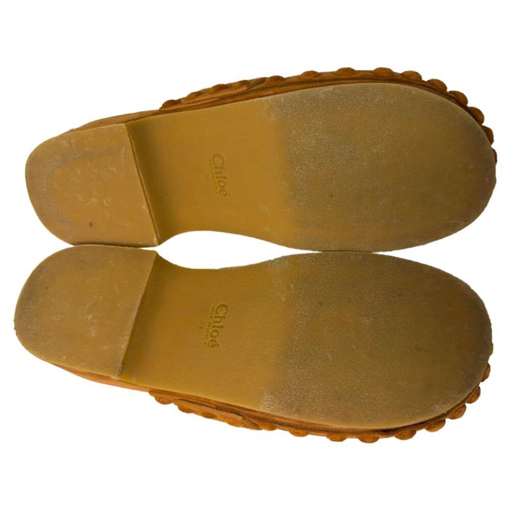 Chloé Joy Studded Clogs in Brown Suede - Picture 8 of 10